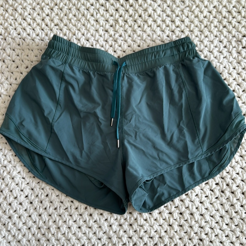 CRZ YOGA Teal Athletic Shorts